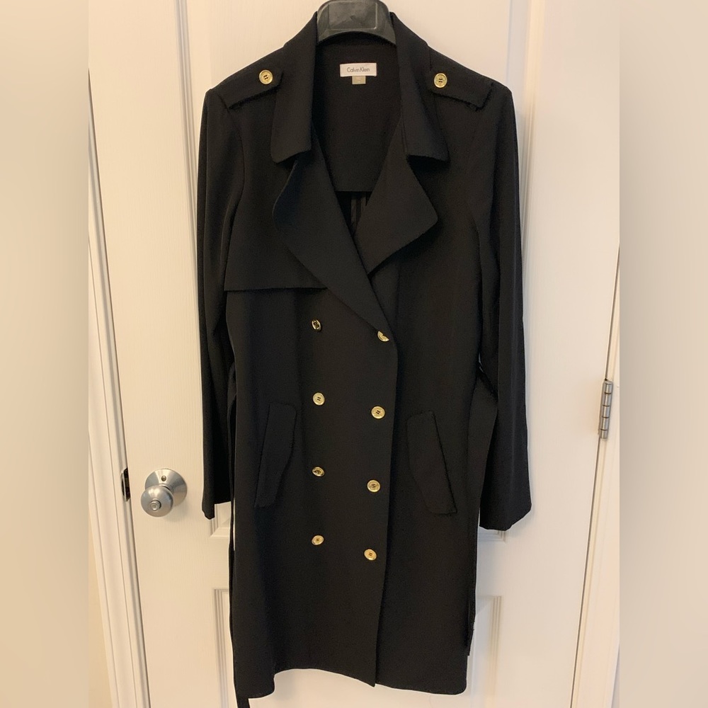 Calvin Klein Polyester Light Pea Coat
